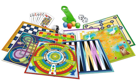 Trefl 50 Gier - Zestaw klasycznych gier dla całej rodziny!