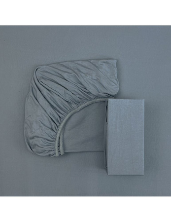 Fiki Miki Prześcieradło bambusowe 89x51 / 90x40 / 80x40 cm niebieskie