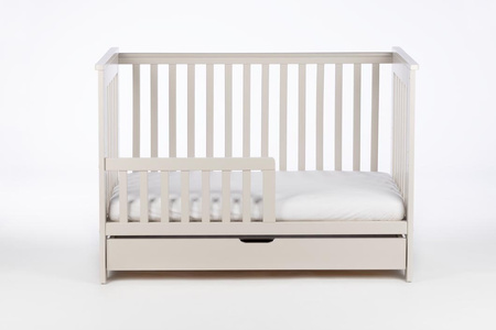 DREWEX Łóżeczko tapczanik EVA Cashmere + szuflada