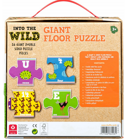 Cartamundi Puzzle podłogowe podwójne układanka Into the Wild