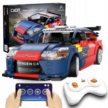 CadA Zestaw Klocków Konstrukcyjnych Citroen C4 WRC 2008
