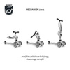 SCOOTANDRIDE Highwaykick 1 2w1 Jeździk i hulajnoga 1-5 lat Blueberry
