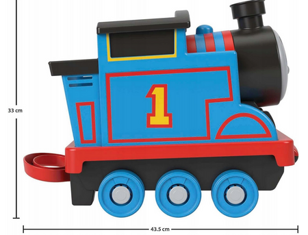 Fisher-Price Tomek i Przyjaciele Duża lokomotywa do ciągnięcia HHN32