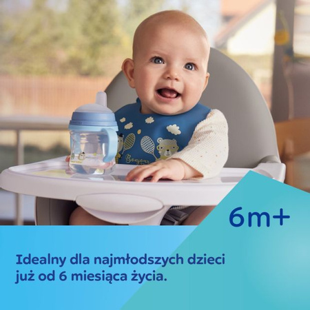 Canpol babies Kubek z silikonowym ustnikiem FirstCup 150 ml