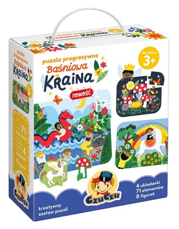 CzuCzu - Puzzle progresywne. Baśniowa kraina