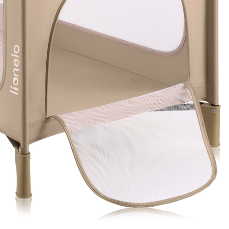 Lionelo Łóżeczko turystyczne Jasmin Easy Fold Beige Sand