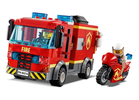 Na ratunek w płonącym barze Lego City 60214