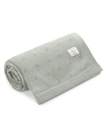 Yosoy Koc dziany 100% merino wool Jersey Szałwia