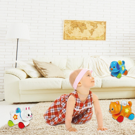 Smily Play Zwierzaki Naciśnij i jedź Piesek