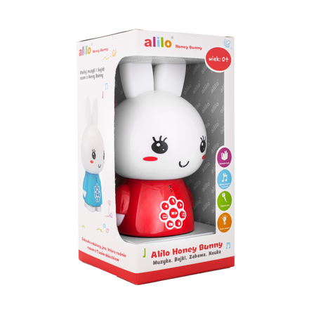 Alilo Króliczek Honey Bunny G6 czerwony