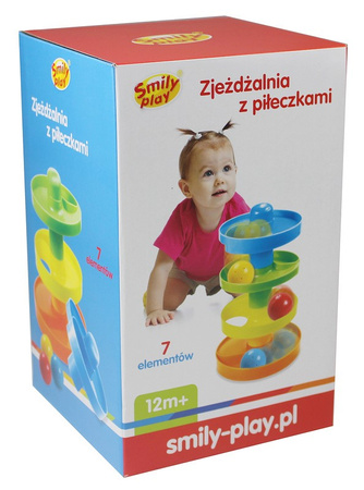 Smily Play Zjeżdżalnia z piłeczkami