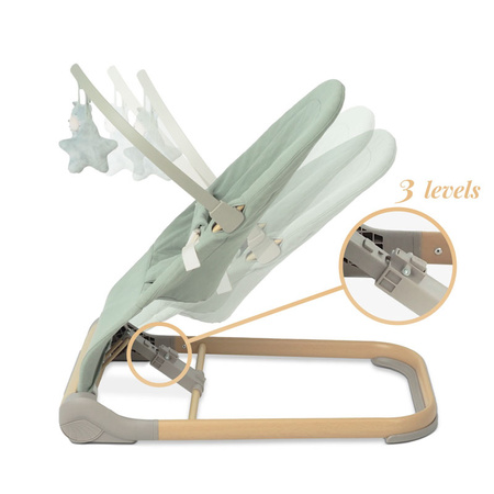 Neno Nesso - leżaczek dla niemowląt Cream