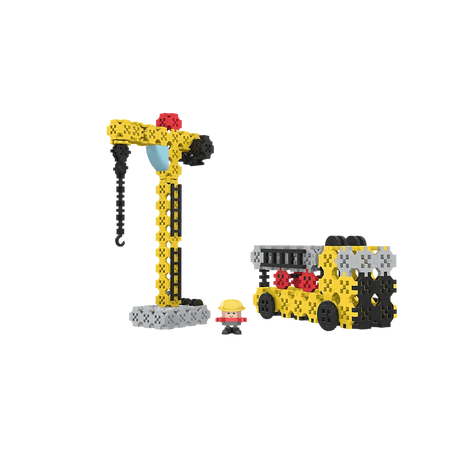 Zestaw klocków Connect 2w1 Żuraw, dźwig HDS