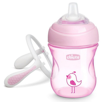 Chicco Kubek treningowy z miękkim ustnikiem 4 m+