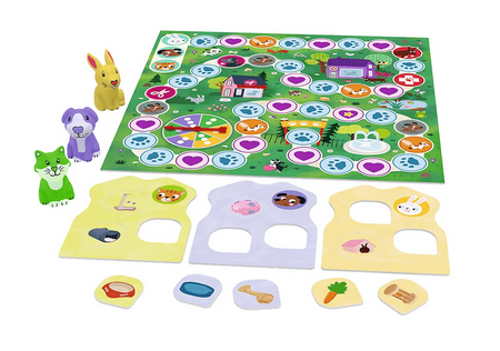 Trefl Gra planszowa dla dzieci Happy Tails