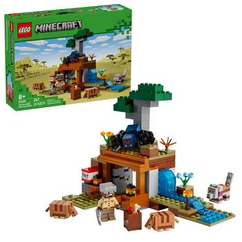 Lego 21269 Minecraft Wyprawa do pancernikowej kopalni