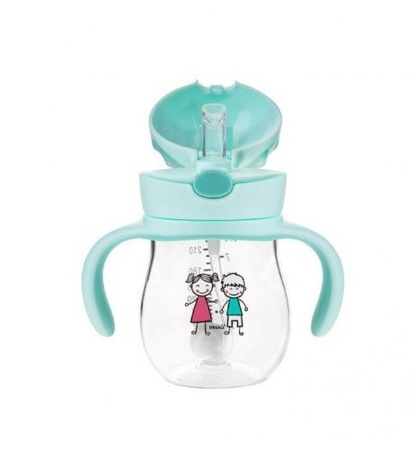 Akuku Bidon ze słomką z odważnikiem A0033