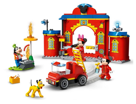 Remiza i wóz strażacki Myszki Miki i przyjaciół Lego 10776