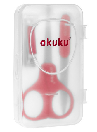 Akuku Zestaw kosmetyczny A0042, czerwony