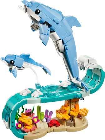 Lego 31385 Creator 3w1 Zwierzęta morskie: piękny delfin
