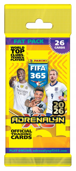 Panini FIFA 365 Adrenalyn XL 2026 saszetka Fat Pack 26 kart piłkarskich