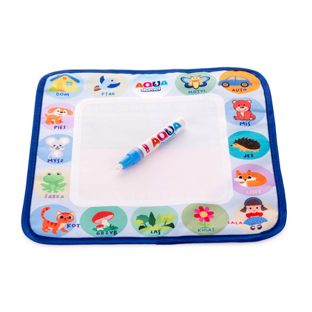 Aqua Dumel Malowanie wodą, mata wodna 30x30 cm