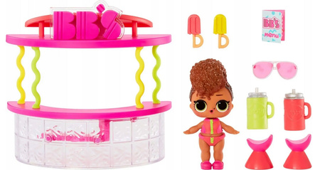 MGA L.O.L. Surprise Domek Niespodzianek Snack Bar z Lalką Rip Tide
