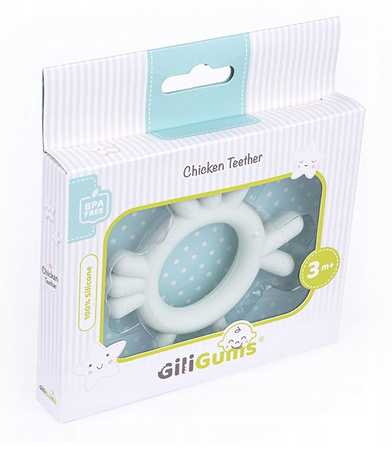 Gili Gums Gryzak Kurczak jasnomiętowy