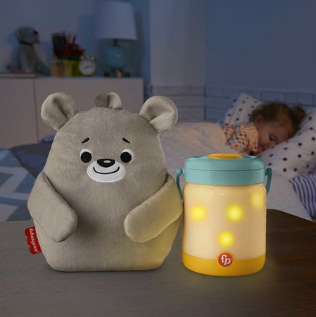Fisher-Price Miś ze świetlikami Uspokajacz dla dziecka