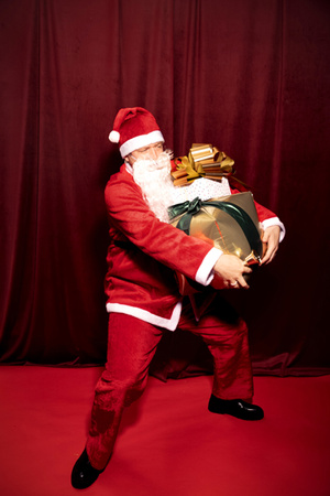 Strój Świętego Mikołaja Premium, rozmiar 170-190cm, mix