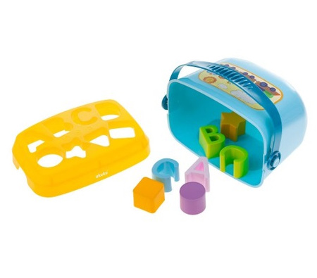 Akuku Edukacyjne wiaderko z klockami