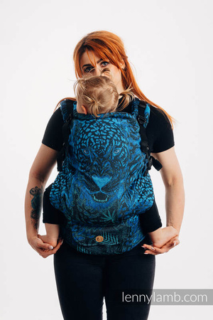 LennLamb Nosidełko LennyPreschool z tkaniny żakardowej - JAGUAR