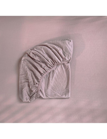 Fiki Miki Prześcieradło bambusowe 60 x 120 cm różowe