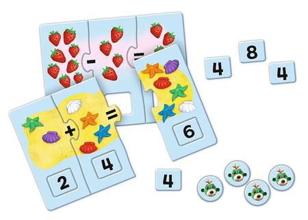 Trefl Gra edukacyjna Liczymy - Rodzina Treflików