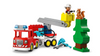 Lego 10473 Duplo Wóz strażacki z wężem i strażakiem