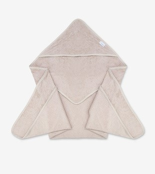 Okrycie Kąpielowe Bambusowe Boho Beige B002 Albero mio