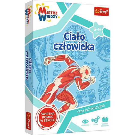 Trefl Gra edukacyjna Ciało człowieka/Mistrz Wiedzy