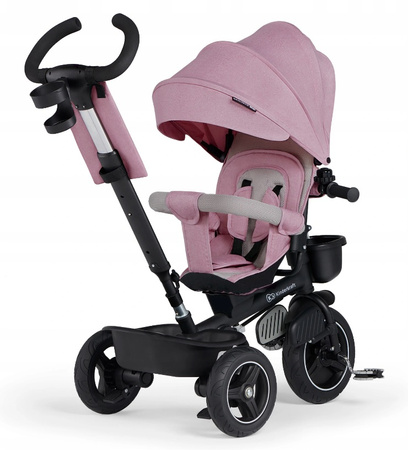 Kinderkraft rowerek trójkołowy SPINSTEP różowy