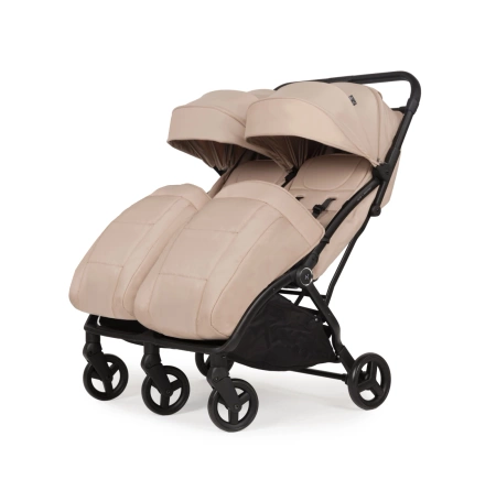 Adamex Wózek spacerowy bliźniaczy Alto Beige