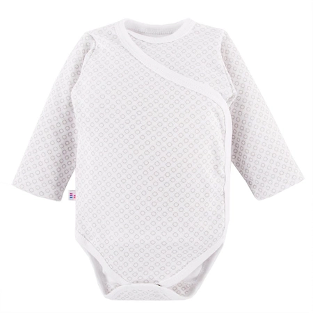 Eevi Komplet wyprawkowy 4-częściowy kółeczka szare Rozmiar 68