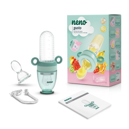 Neno Gusto Smoczek do owoców z łyżeczką