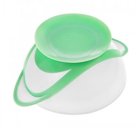 Akuku Miseczka z łyżeczką - przyssawka