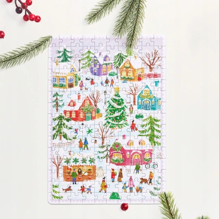 CzuCzu Puzzle Puzzlove Zima 4 x 150