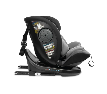 Caretero Fotelik samochodowy Mokki I-Size 40 - 150 cm Grey