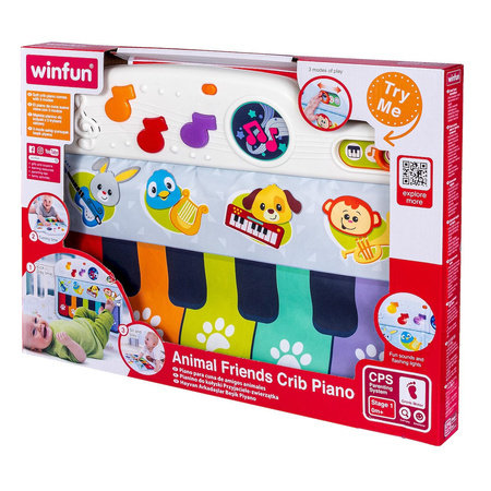 Winfun Pianinko na ramę łóżeczka