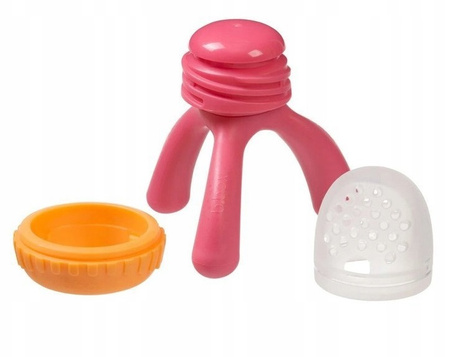 B.Box Silikonowy gryzak do karmienia Strawberry