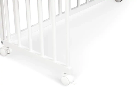Klupś Łóżeczko dostawne PICCOLINO 90x40 cm Białe