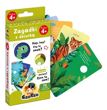 CzuCzu - Zagadki z dziurką dla dzieci 4+