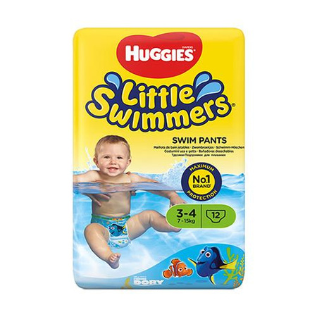 Huggies Pieluszki do pływania Little Swimmers Rozmiar 3 - 4 