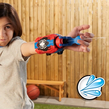 Hasbro Marvel Spider Man - Wyrzutnia pajęczej sieci 2w1 Na wodę i żelową masę F8734